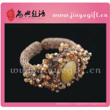 Guangzhou dernières élégantes Victoria Gemstone Crystal Crochet bijoux